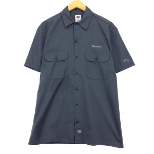 古着 ディッキーズ Dickies 半袖 ワークシャツ メンズM /eaa453229｜jamtrading1