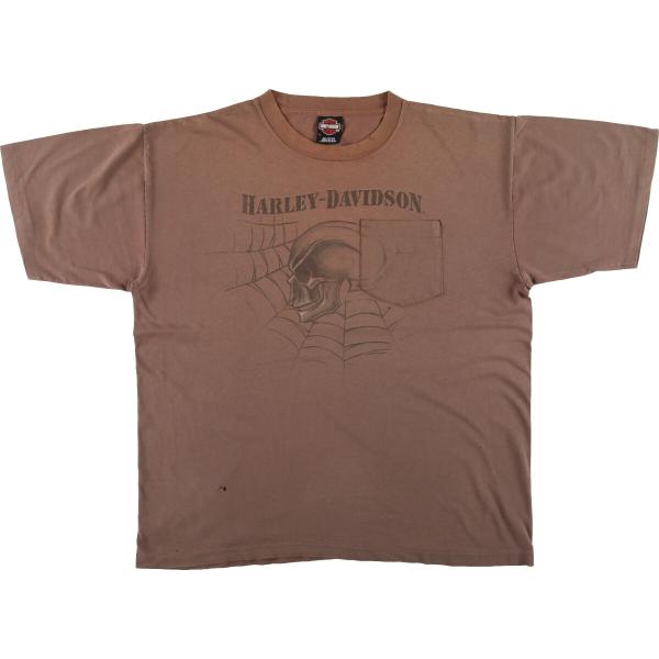 古着 90年代 ハーレーダビッドソン Harley-Davidson モーターサイクル バイクTシャ...