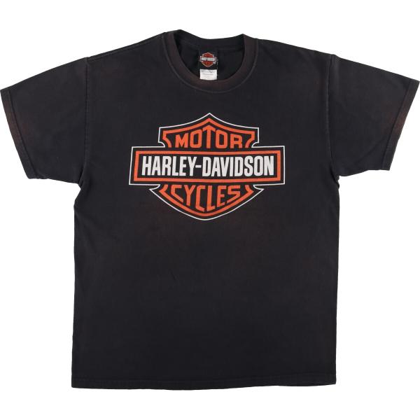 古着 00年代 ハーレーダビッドソン Harley-Davidson モーターサイクル バイクTシャ...