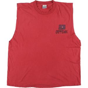 古着 90年代 GOTCHA バックプリント カットオフ サーフ スケートTシャツ USA製 メンズXL ヴィンテージ /eaa453569｜jamtrading1