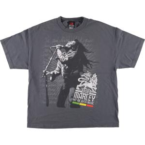 古着 00年代 ZION BOB MARLEY ボブマーリー バンドTシャツ バンT メンズXL /eaa454075｜jamtrading1