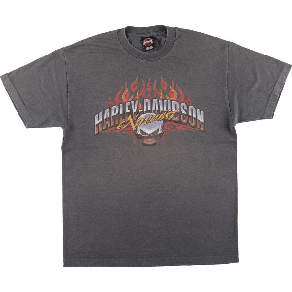 古着 ハーレーダビッドソン Harley-Davidson モーターサイクル バイクTシャツ メンズ...