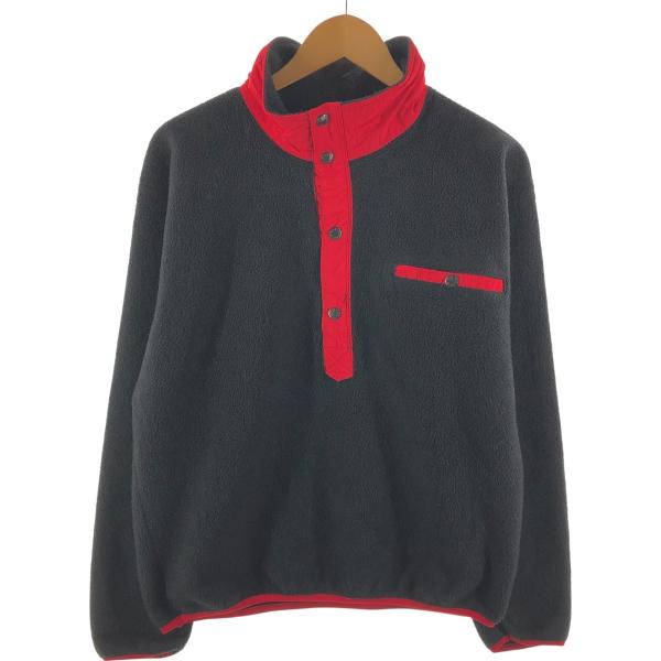 古着 80~90年代 ザノースフェイス WINDY PASS ハーフスナップ フリースプルオーバー ...