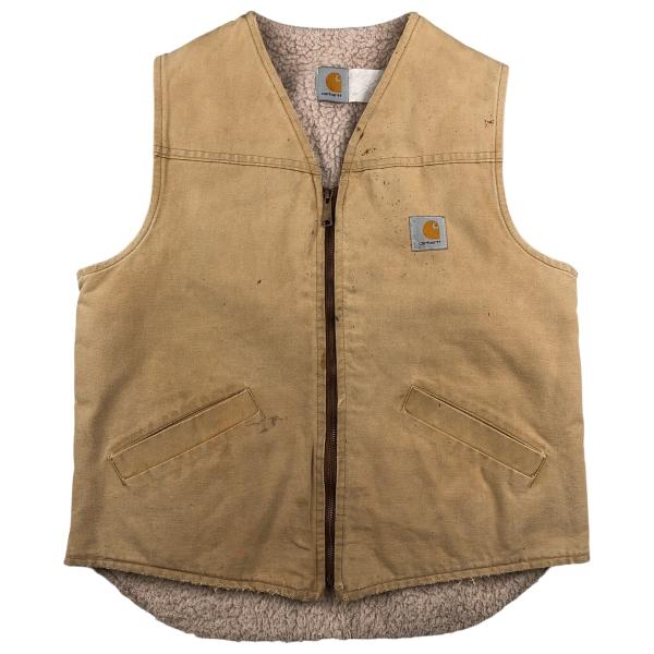 古着 80~90年代 カーハート Carhartt ダックベスト メンズM相当 ヴィンテージ /ea...