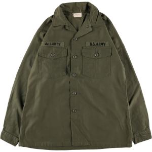 Kaya迷彩ユーティリティシャツ 古着–80s U.S.ARMY ユーティリティシャツ – 【古着通販】Gleeful