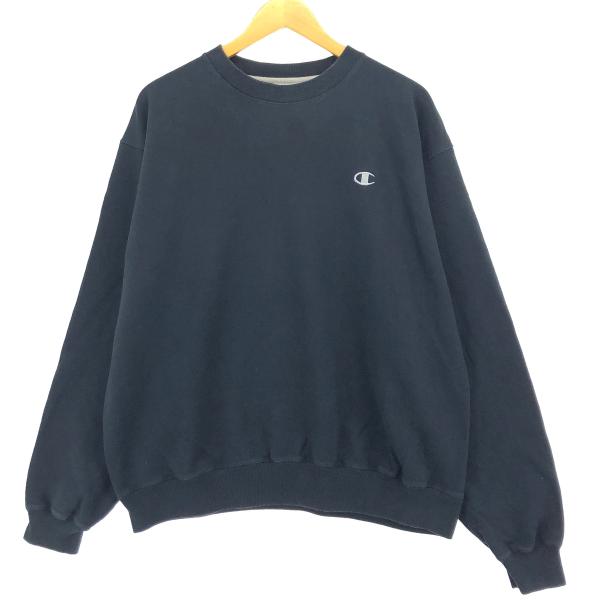 古着 チャンピオン Champion ECO AUTHENTIC ワンポイントロゴスウェットシャツ ...