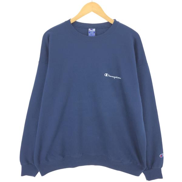 古着 90年代 チャンピオン Champion ロゴスウェットシャツ トレーナー メンズXL相当 ヴ...