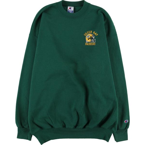 古着 90年代 チャンピオン Champion NFL グリーンベイパッカーズ スウェットシャツ ト...