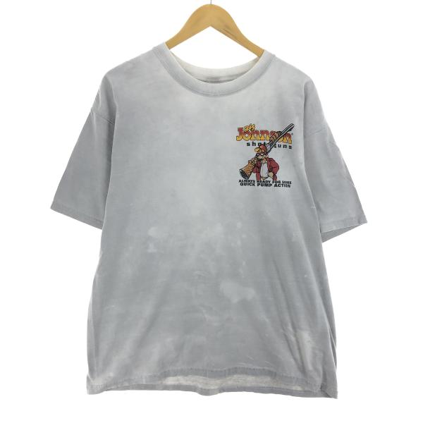 古着 JAMリメイク ギルダン GILDAN BIG JOHNSON 墨染めTシャツ プリントTシャ...
