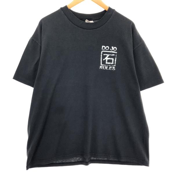 古着 ヘインズ Hanes HEAVYWEIGHT 50/50 メッセージプリントTシャツ メンズX...