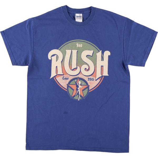 古着 ギルダン GILDAN RUSH ラッシュ バンドTシャツ バンT メンズM相当 /eaa46...