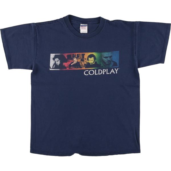 古着 00年代 ギルダン GILDAN COLDPLAY コールドプレイ バンドTシャツ バンT メ...