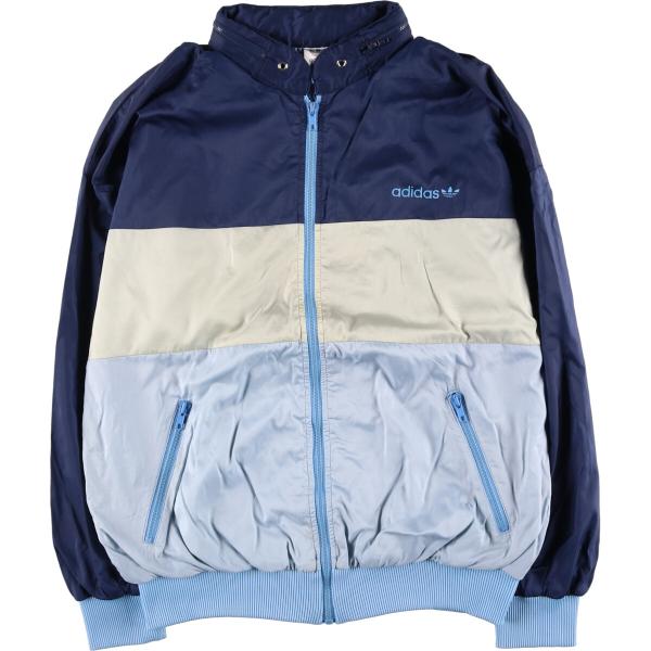 古着 80~90年代 アディダス adidas ナイロンジャケット メンズL相当 ヴィンテージ /e...