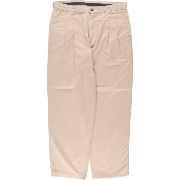 古着 90年代 リーバイス Levi&apos;s DOCKERS CLASSIC FIT ツータック チノパ...