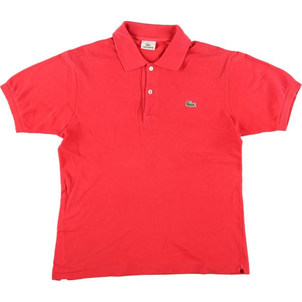 古着 ラコステ LACOSTE フレンチラコステ 半袖 ポロシャツ 3 メンズS相当 /eaa476...