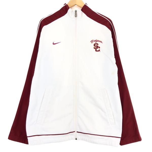 古着 00年代 ナイキ NIKE TEAM カレッジ ジャージ トラックジャケット メンズL相当  ...