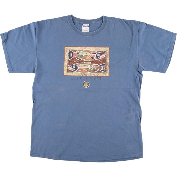 古着 ギルダン GILDAN プリントTシャツ メンズL相当 /eaa476171 【SS2509_...