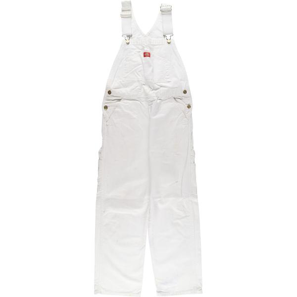 古着 ディッキーズ Dickies デニムオーバーオール メンズw34相当 /eaa476322 【...