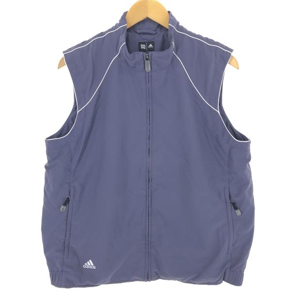 古着 00年代 アディダス adidas CLIMAPROOF WIND ウォームアップベスト メン...