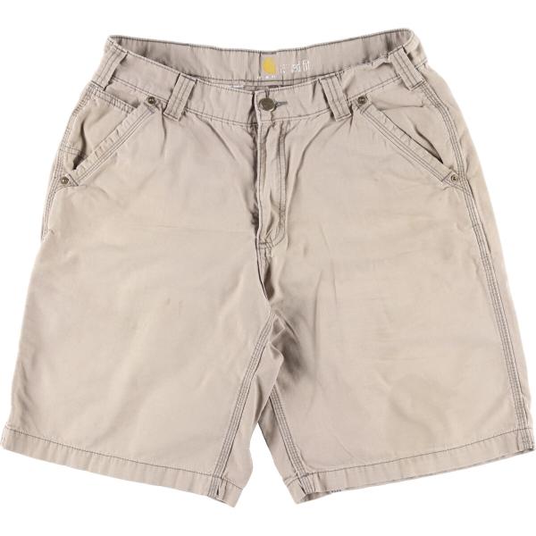 古着 カーハート Carhartt RELAXED FIT ダック地 ワークショーツ ショートパンツ...