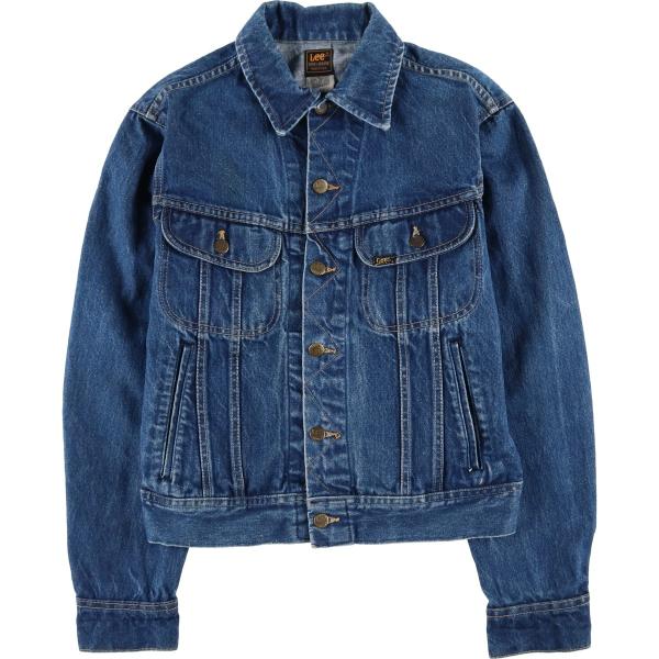 古着 80年代 リー Lee RIDERS ライダース 黒タグ デニムジャケット Gジャン USA製...