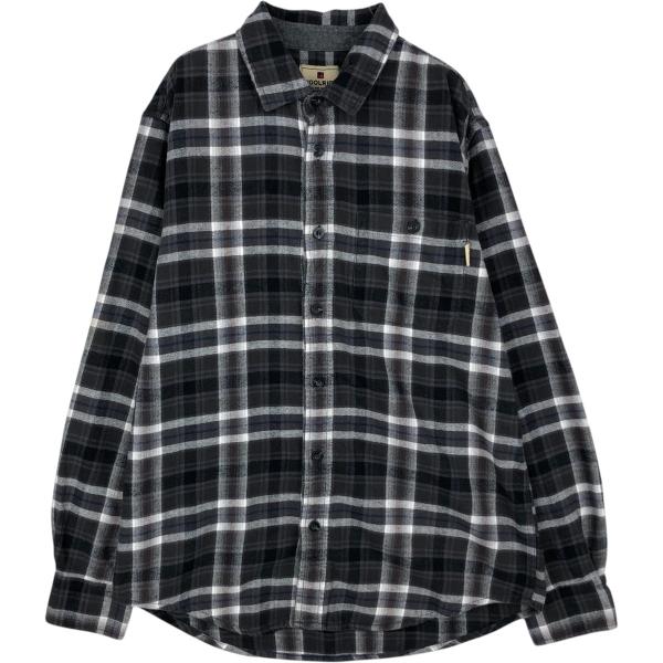 古着 ウールリッチ WOOLRICH 長袖 フランネルチェックシャツ メンズM相当 /eaa4778...