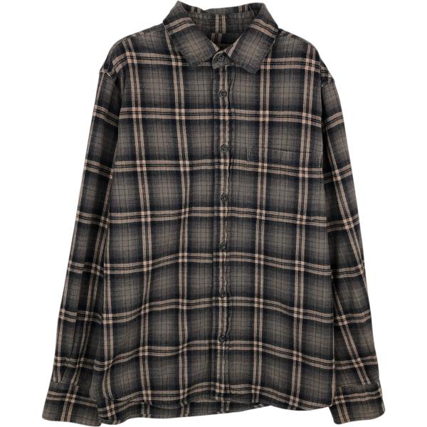 古着 ウールリッチ WOOLRICH 長袖 ライトネルチェックシャツ メンズM相当 /eaa4778...