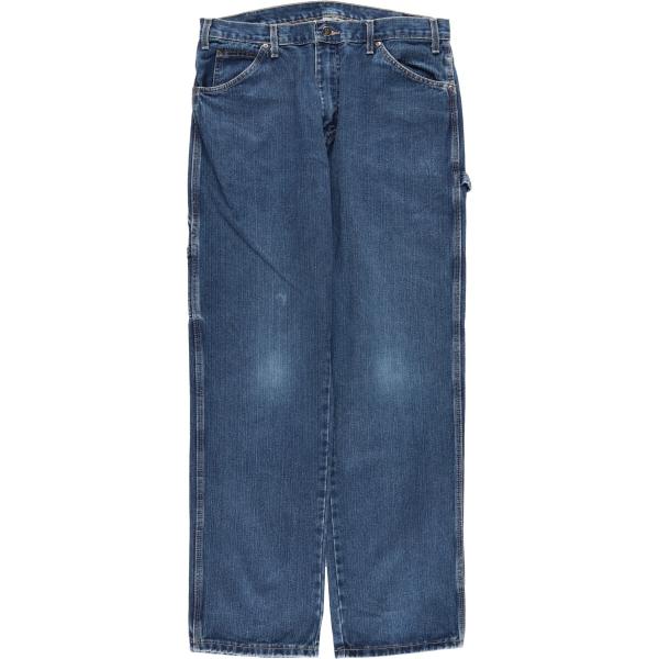 古着 ディッキーズ Dickies デニムペインターパンツ メンズw35相当 /eaa478300 ...