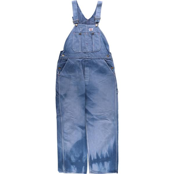 古着 ディッキーズ Dickies デニムオーバーオール メンズw37相当 /eaa478568 【...