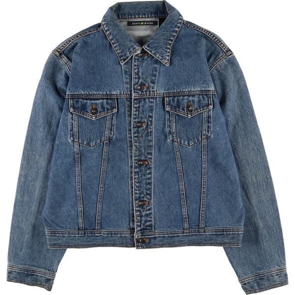 古着 DKNY デニムジャケット Gジャン メンズL相当 /eaa478828 【SS2509_50...