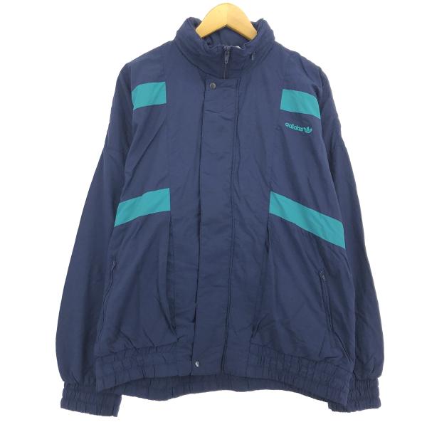 古着 80年代 アディダス adidas ナイロンジャケット メンズXL相当 ヴィンテージ /eaa...