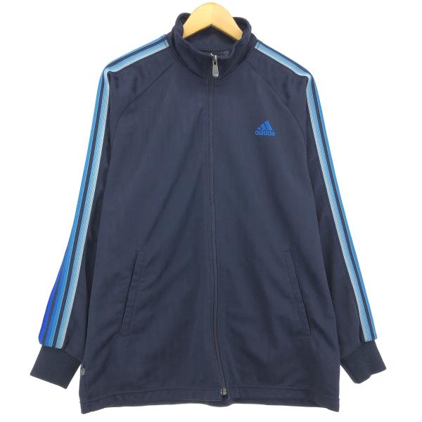 古着 00年代 アディダス adidas CLIMALITE ジャージ トラックジャケット メンズM...