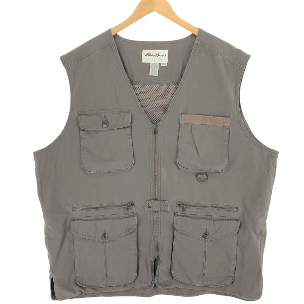 古着 エディーバウアー Eddie Bauer フィッシングベスト メンズXL相当 /eaa4811...