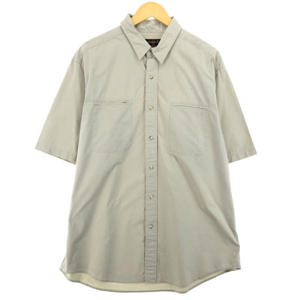古着 90年代 エディーバウアー Eddie Bauer 半袖 コットンシャツ メンズXL相当 ヴィ...