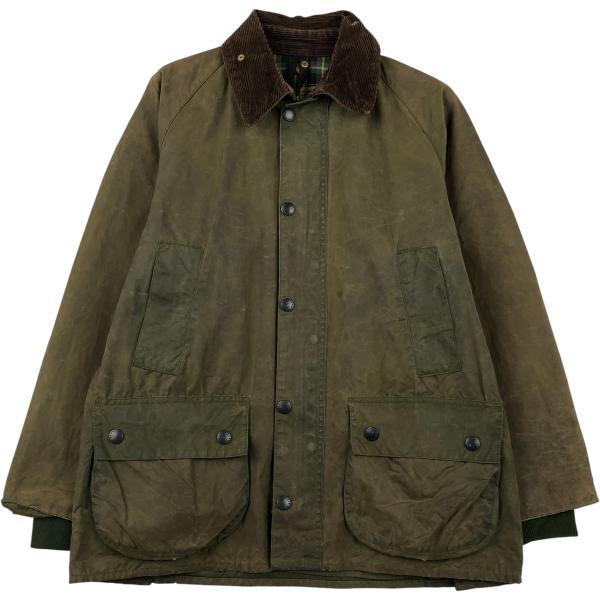 古着 80~90年代 バブアー Barbour BEDALE ビデイル 旧3ワラント ワックスコット...