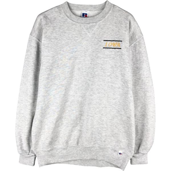 古着 90年代 ラッセル Russell IOWA アイオワ大学 カレッジスウェットシャツ トレーナ...