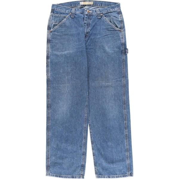 古着 リー Lee DUNGAREES CARPENTER デニムペインターパンツ メンズw34相当...