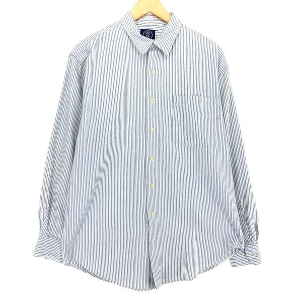 古着 90年代 ギャップ GAP オールドギャップ 長袖 コットンストライプシャツ メンズM相当 ヴ...