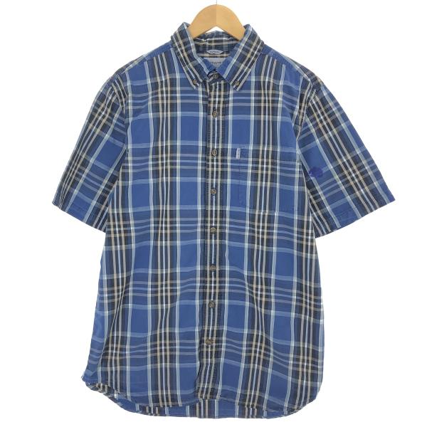 古着 カーハート Carhartt RELAXED FIT 半袖 ボタンダウン チェックシャツ メン...