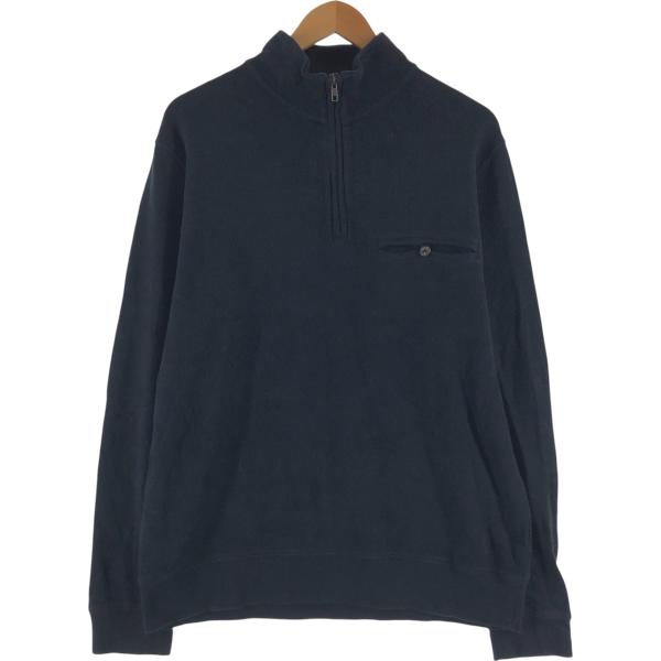古着 ペンドルトン PENDLETON コットンニットハーフジップセーター メンズL相当 /eaa4...