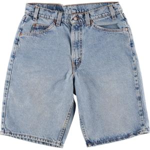 古着 リーバイス Levi's 550 RELAXED FIT デニムショーツ ハーフパンツ メンズw31相当 /eaa491795｜jamtrading1