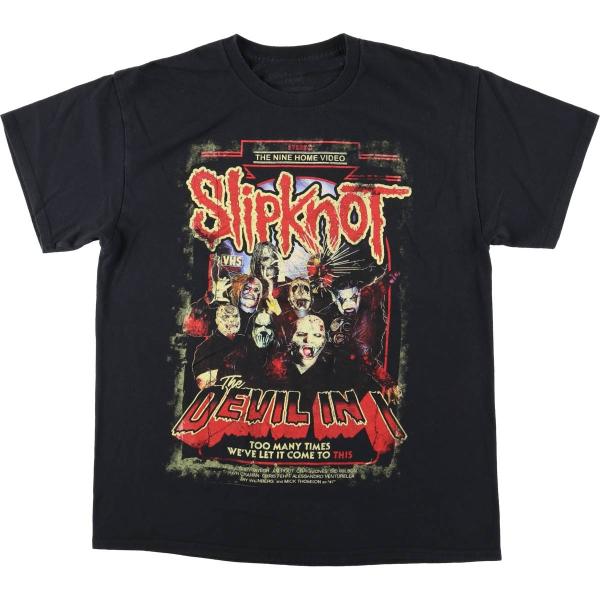 古着 Slipknot スリップノット バンドTシャツ バンT メンズL相当 /eaa495360