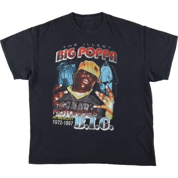 古着 THE NOTORIOUS BIG ノトーリアス B.I.G. ラップTシャツ ラップT メン...