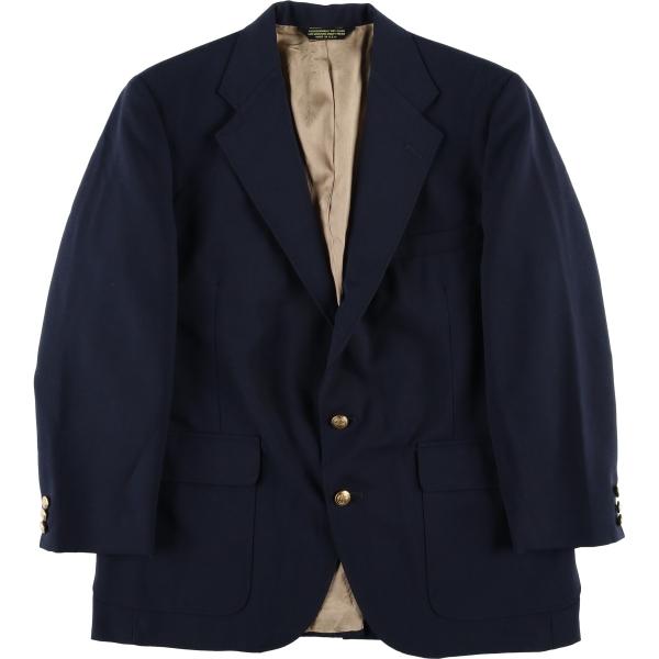 古着 C AND R Clothiers 紺ブレザー テーラードジャケット USA製 メンズM相当 ...
