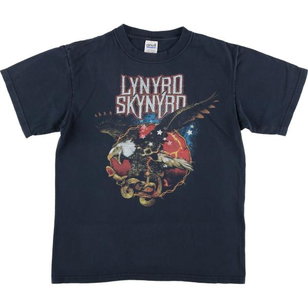 古着 アンビル Anvil LYNYRD SKYNYRD レーナードスキナード 鷲柄 イーグル柄 バ...