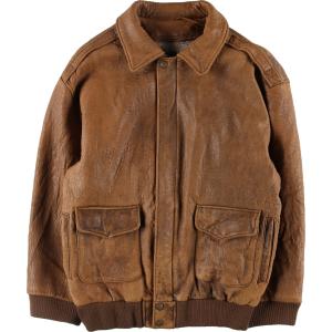 古着 MERONA レザーブルゾンタイプ メンズL相当 /eaa496646 ss2503_30  