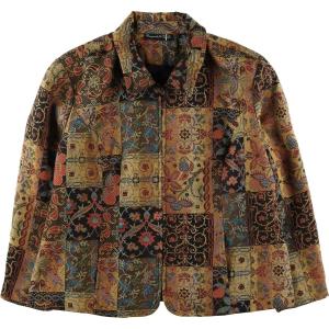 古着 VALERIE STEVENS 長袖 ベロアシャツ レディースM相当 /eaa530256 VALERIE STEVENS Long Sleeve Velvet Shirt Women's M Size