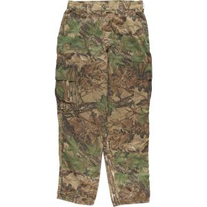 コロンビア Columbia リアルツリー カーゴ パンツ サイズ36 カモ柄