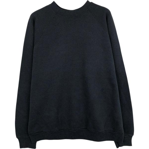 古着 80年代 タルテックス  無地 ブランクスウェットシャツ トレーナー USA製 メンズXL相当...