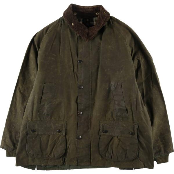 古着 00年代 バブアー Barbour BEDALE ビデイル 旧3ワラント ワックスコットン オ...